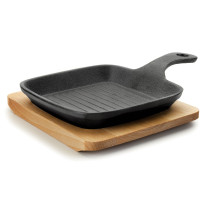 Lacor Mini grill com base Magma - Equipamento de cozinha - 25876