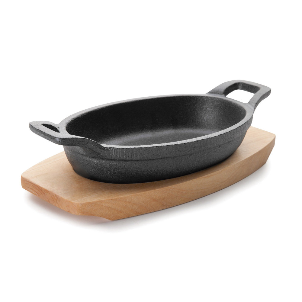 Lacor - Mini cacerola oval con base Magma para equipos de cocina - 25881