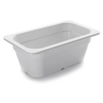 Lacor - Cubeta 1/4 Melamina White para equipamentos de cozinha - 66465E