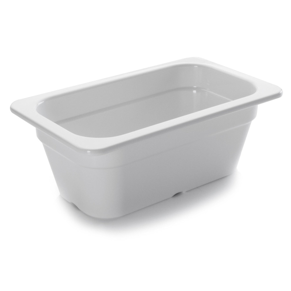 Lacor - Cubeta 1/4 Melamina White para equipamentos de cozinha - 66465E
