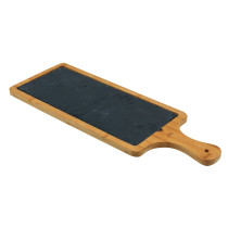 Lacor - Tabla pizarra y bambú para equipos de cocina - 61046
