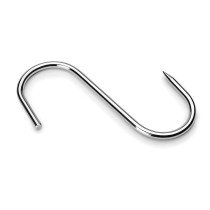 Lacor - Set de 6 ganchos para carnicero 1 punta para equipos de cocina - 39043