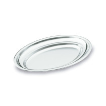 Lacor - Travessa oval polida satinada Inox para equipamentos de cozinha - 62820