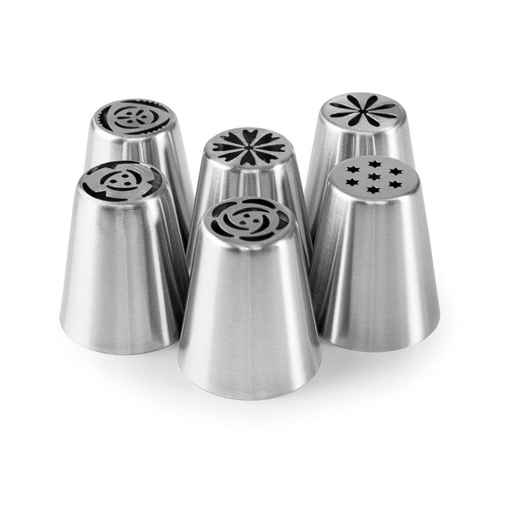 Lacor - Set 6 boquillas rusas para equipos de cocina - 68892