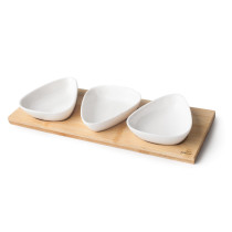 Lacor - Bandeja 3 cuencos para equipos de cocina - 61241