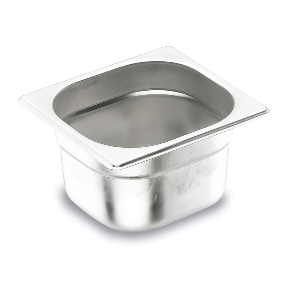 Lacor - Cubeta 1/6 inox para equipamentos de cozinha - 66665Z