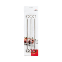 Lacor - Conjunto 6 espetos de inox para espetadas para equipamentos de cozinha - 62446