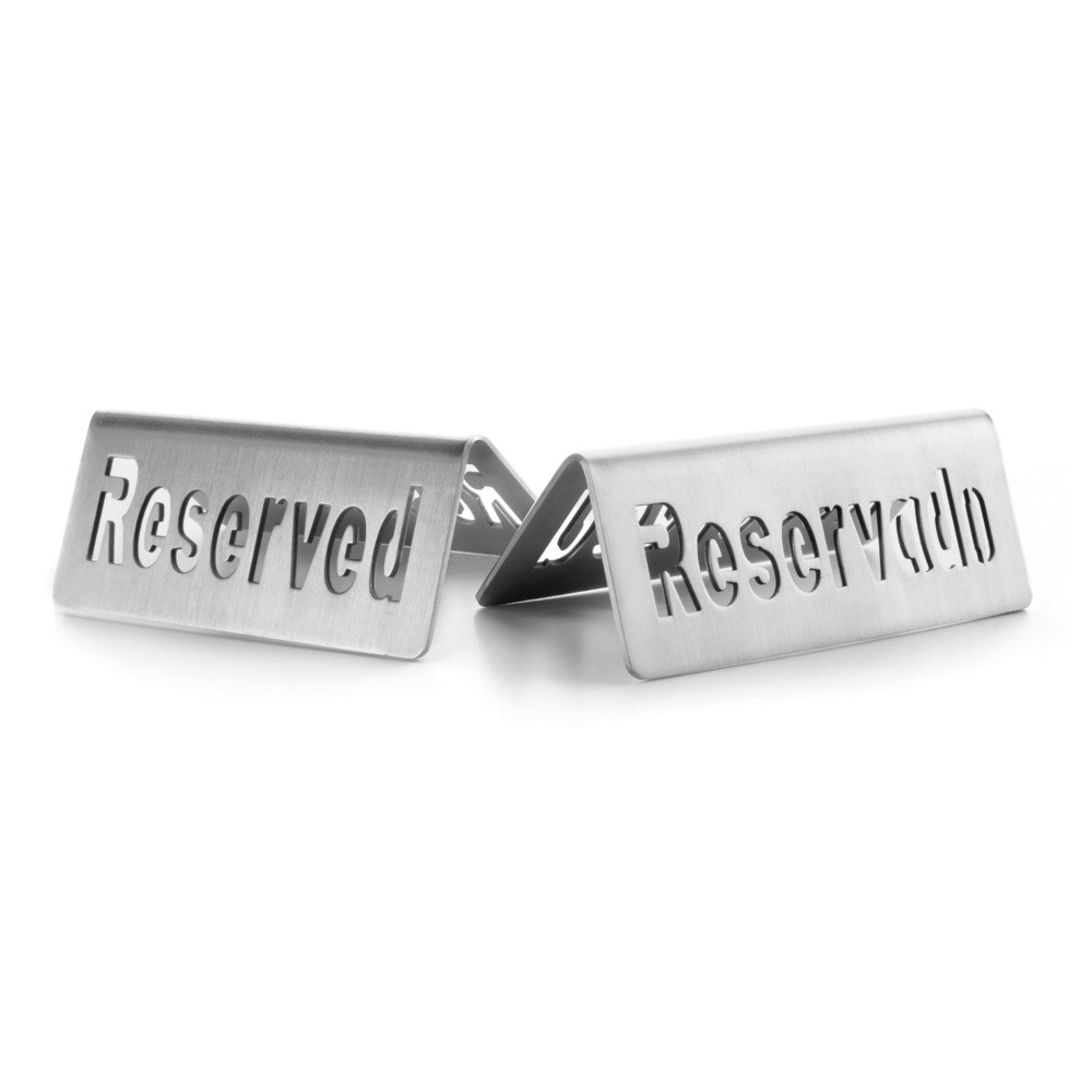 Lacor - Placa indicador reservado para equipos de cocina - 61098