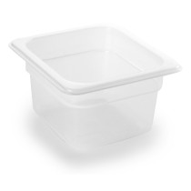 Lacor - Cubeta 1/6 Polipropileno para equipos de cocina - 66665H