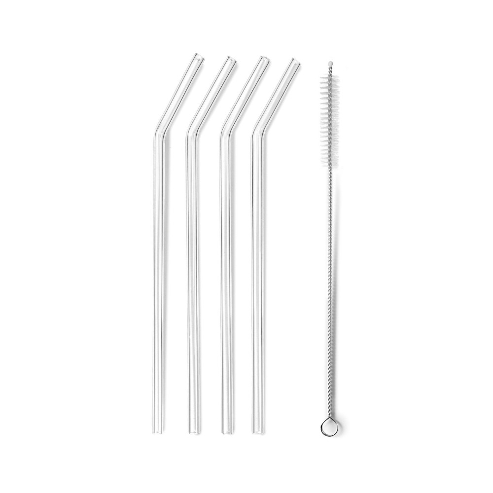 Lacor - Set 4 pajitas y cepillo para equipos de cocina - 63133
