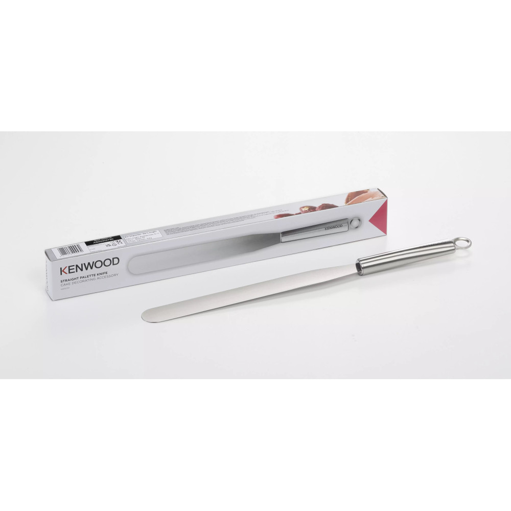 Kenwood - Espátula recta de acero inoxidable para utensilios de pastelería - AS00002750