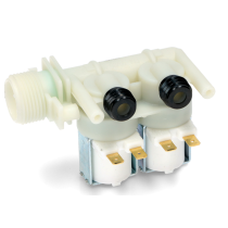 Whirlpool, Indesit, Ariston - Electroválvula 2 vías para lavadora - C00066518