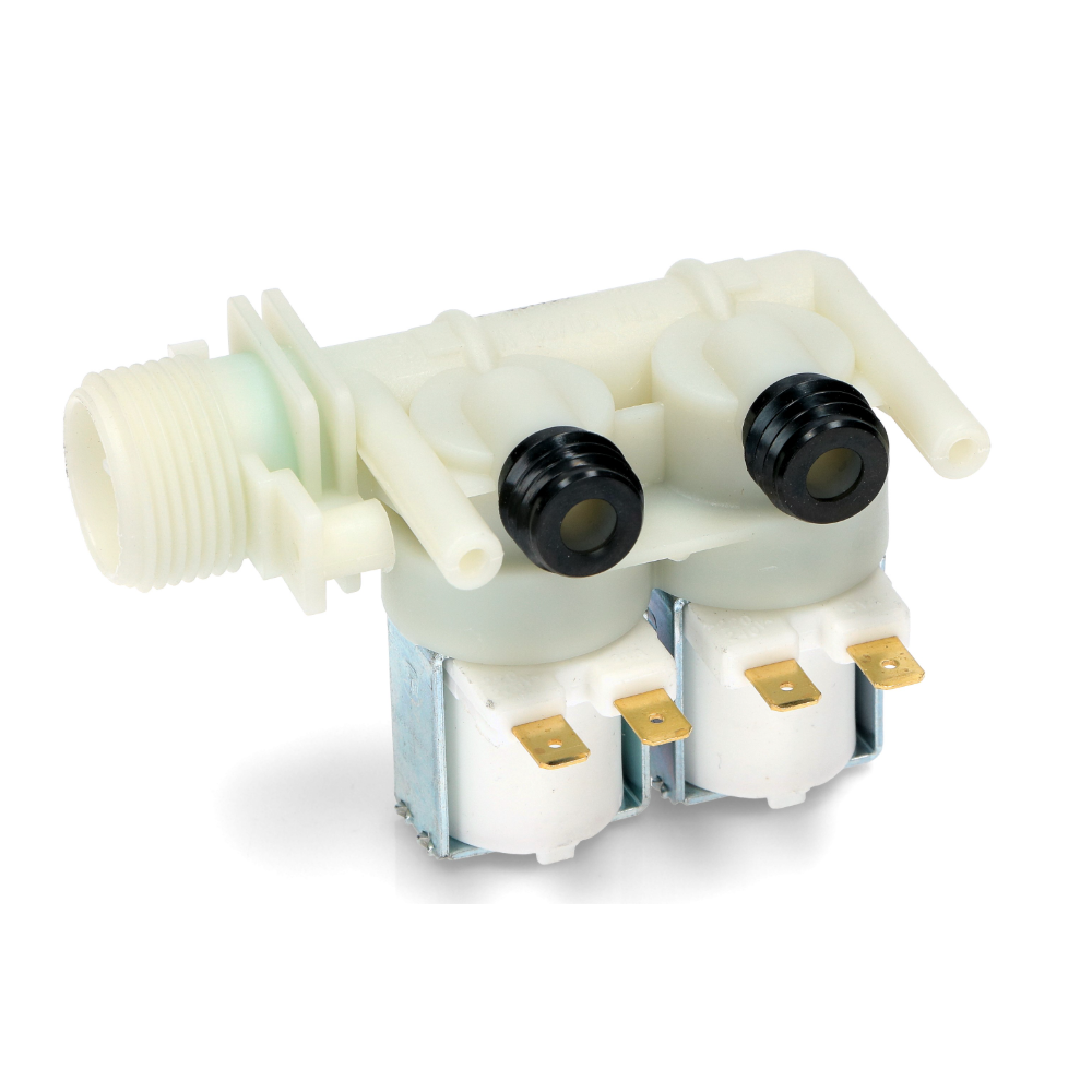 Whirlpool, Indesit, Ariston - Electroválvula 2 vías para lavadora - C00066518