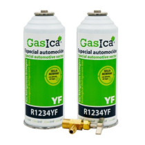 Gasica - Pack gas refrigerante R1234yf y llave de servicio para refrigeración - 470001324PR