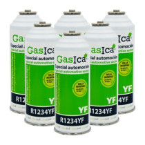 Gasica - Pack 6 garrafas de gás refrigerante para refrigeração - 470001324P6