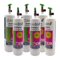 Gasica - Pack 6 botellas gas refrigerante para refrigeración - 470001322PROP6
