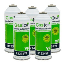 Gasica - Pack 5 botellas gas refrigerante para refrigeración - 470001324P5