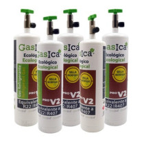 Gasica - Pack 5 botellas gas refrigerante para refrigeración - 470001175PROP5