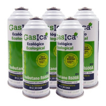 Gasica - Pack 5 botellas gas refrigerante para refrigeración - 470001174P5