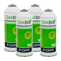 Gasica - Pack 4 botellas gas refrigerante para refrigeración - 470001324P4