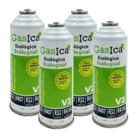 Gasica - Pack 4 garrafas de...