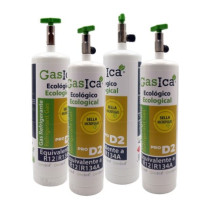 Gasica - Pack 4 botellas gas refrigerante para refrigeración - 470001174PROP4