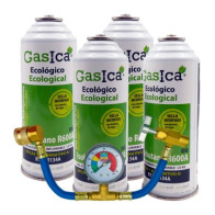 Gasica - Pack 4 garrafas de...