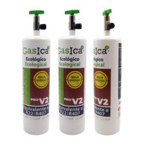 Gasica - Pack 3 botellas gas refrigerante para refrigeración - 470001175PROP3