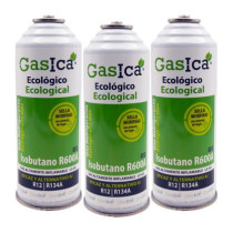 Gasica - Pack 3 botellas gas refrigerante para refrigeración - 470001174P3