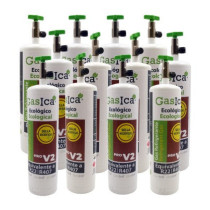 Gasica - Pack 12 botellas gas refrigerante para refrigeración - 470001175PROP12