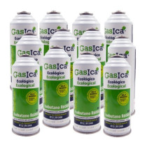 Gasica - Pack 12 botellas gas refrigerante para refrigeración - 470001174P12