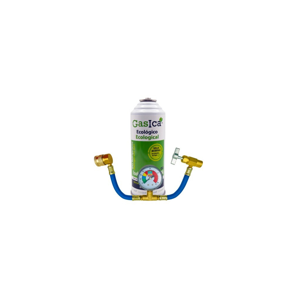 Gasica - Gas refrigerante ecológico R12 R134a con manómetro para refrigeración - 470001174M