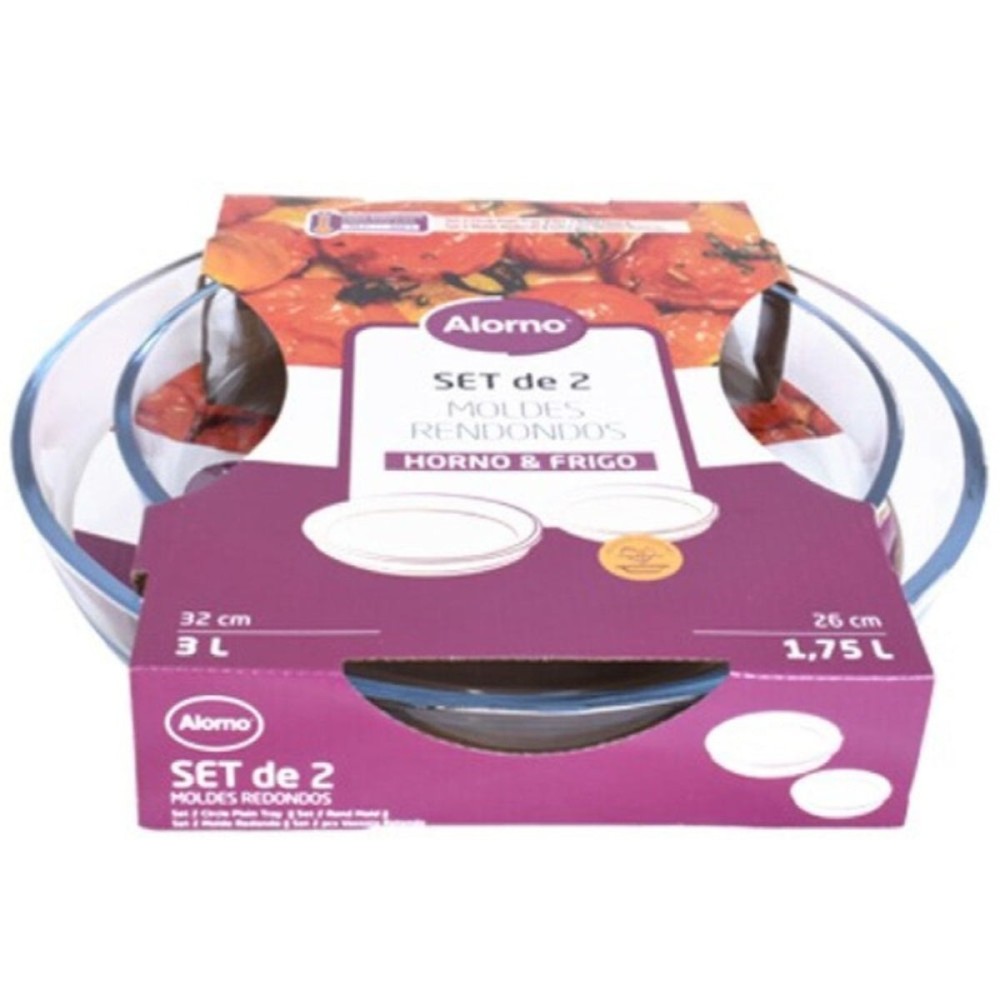 Alorno Set 2 moldes redondos