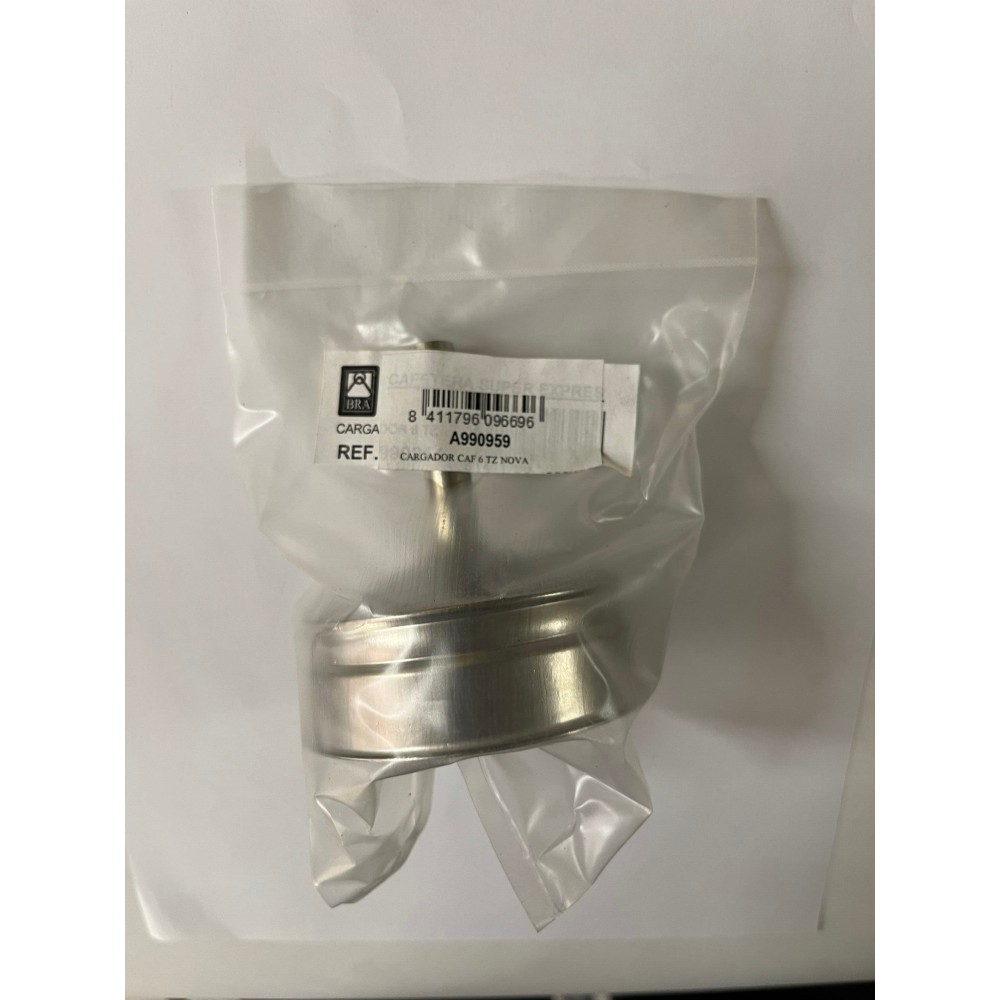 Bra Nova - Cafetera en acero inoxidable con cargador 6Tz - 990959