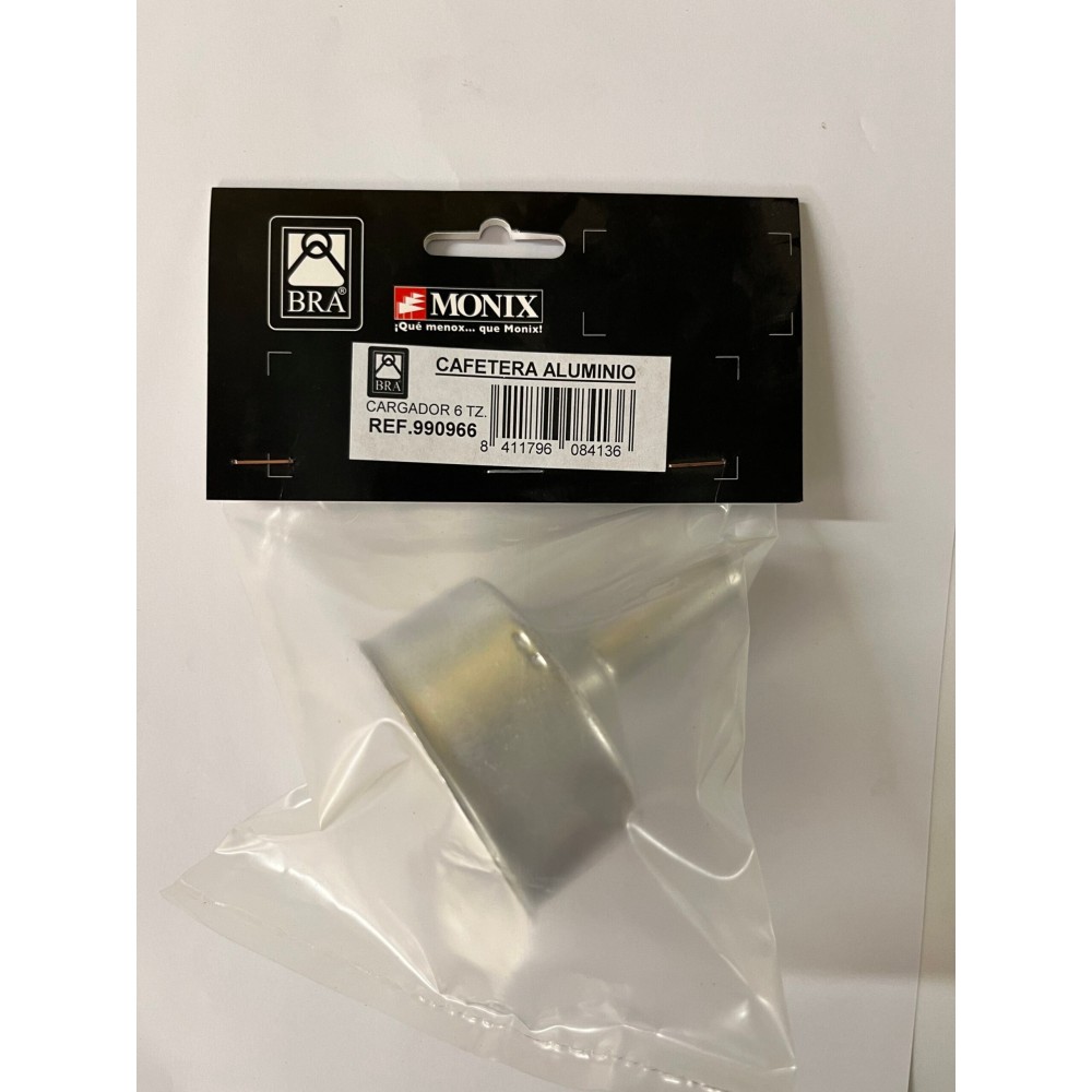 Bra De Luxe, Titanium y Perfecta - Cargador de 6 tazas en aluminio para cafeteras - 990966