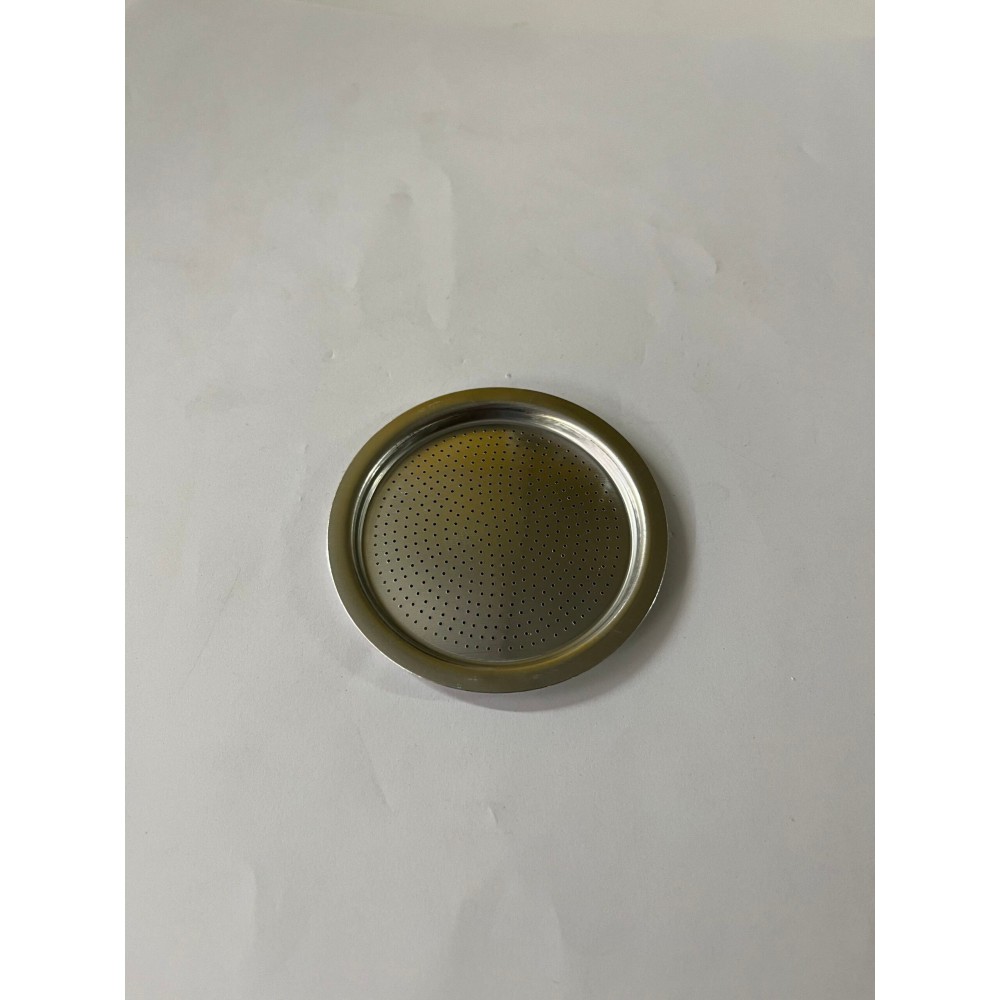 Filtro de Acero Inoxidable 4 Tz para Cafetera, Compatible con Bra Elegance, Monix Eterna y Aroma M963007