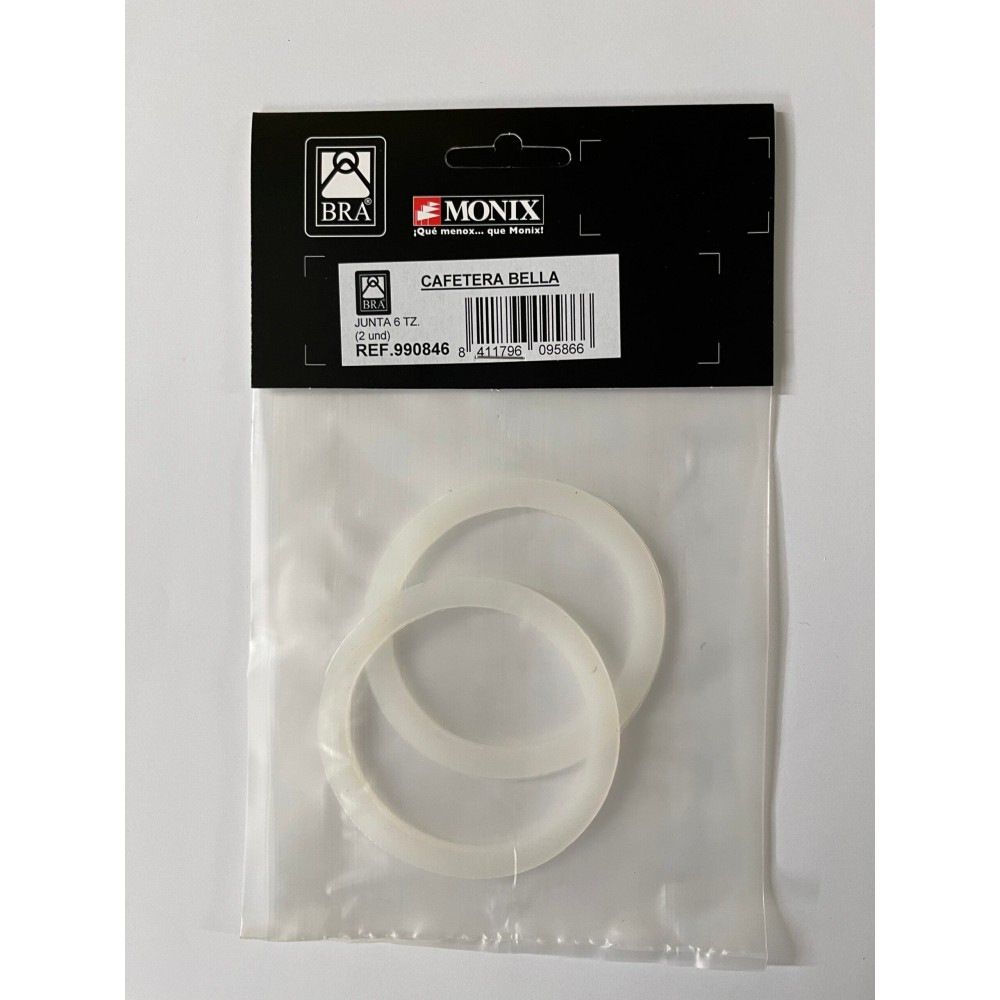 Bra Bella - Cafetera de acero inoxidable para 6 tazas - 990846