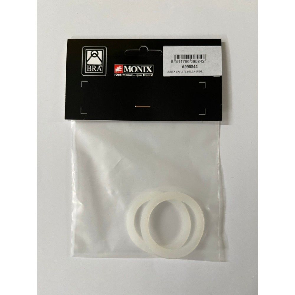Bra Bella - Cafetera de acero inoxidable para 2 tazas - 990844