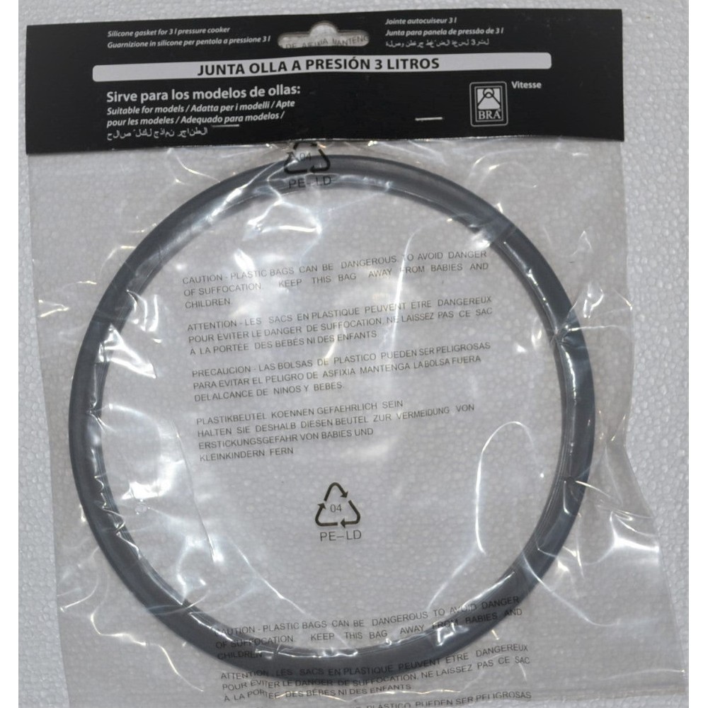 Bra-Monix - Sello para olla de 3 litros - 990933