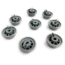 Pack de 8 ruedas para cesta de lavavajillas Balay, Bosch, Siemens 00165314