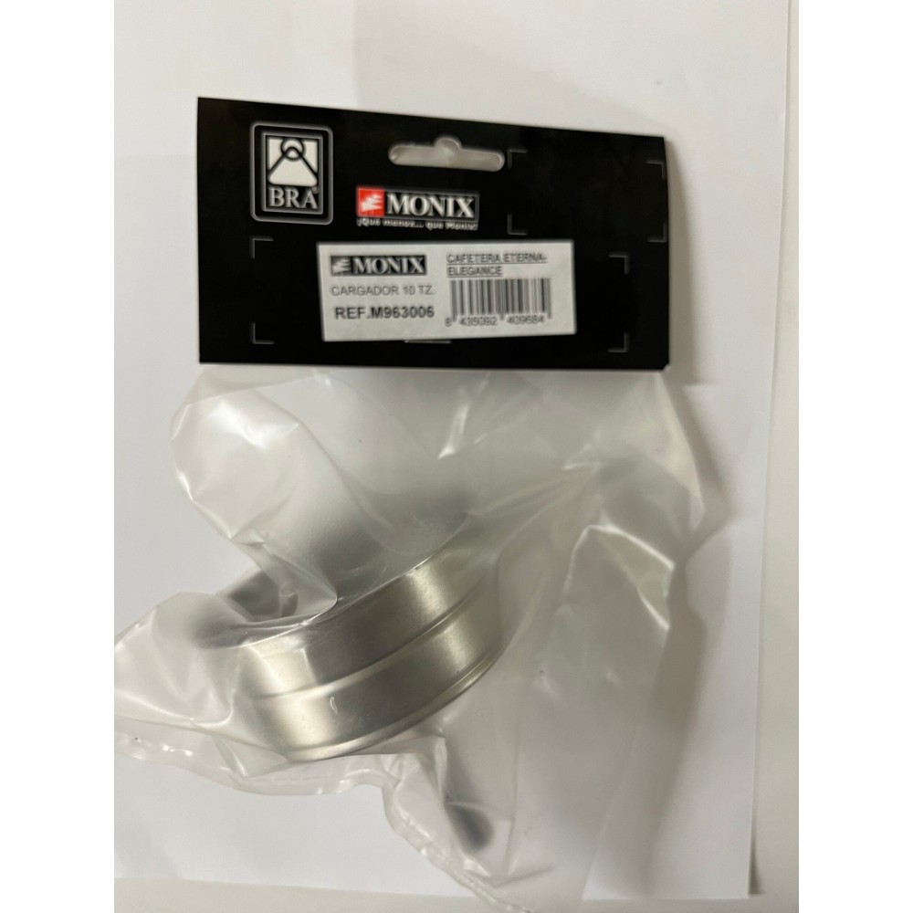Monix Eterna-Aroma Bra Elegance - Cargador en acero inoxidable para cafetera - M963006