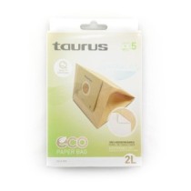 Taurus - Set de bolsas de papel de 2L para aspiradora - 999193000 - 999193000