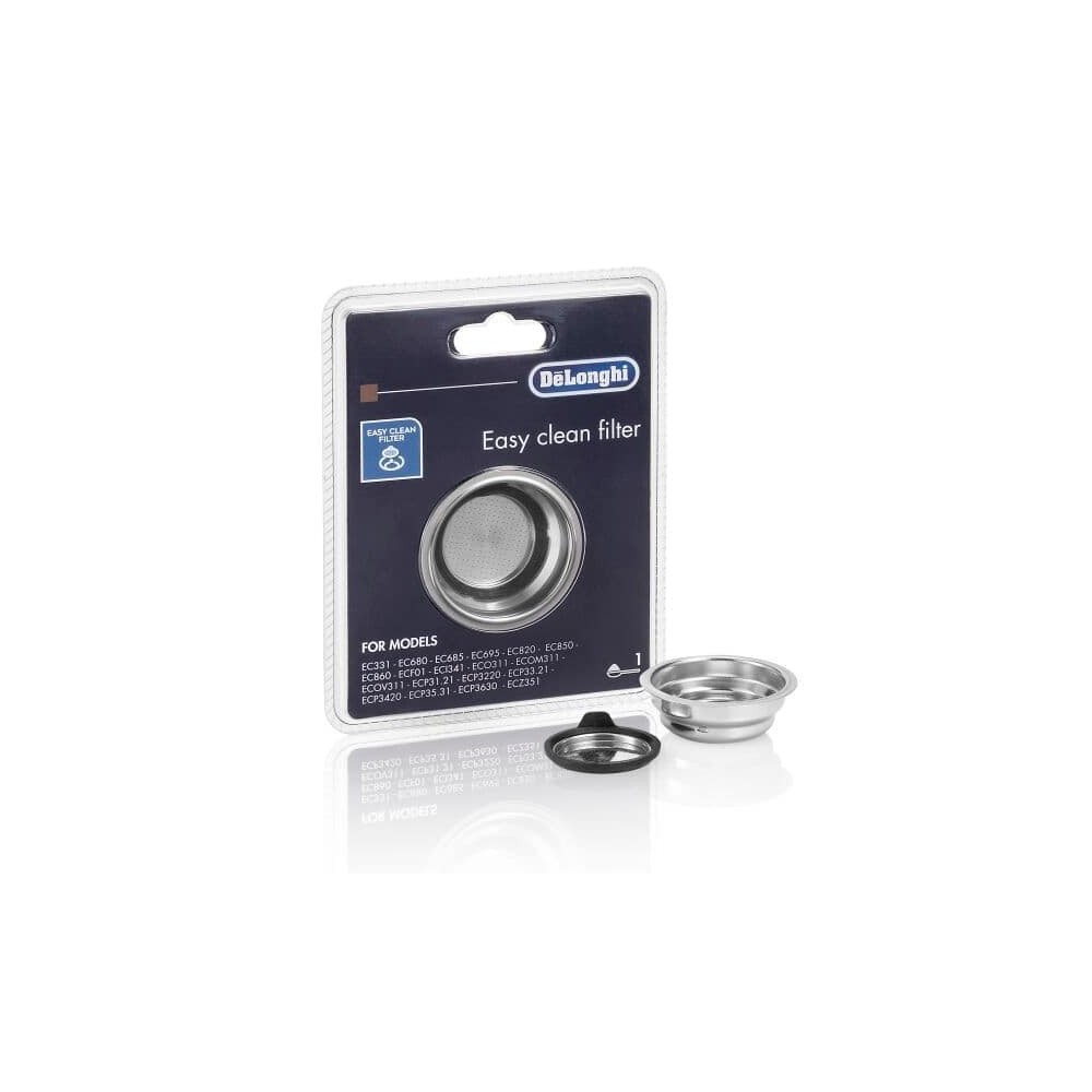 Delonghi 5513280991 - Filtro de fácil manutenção para uma xícara - DLSC400