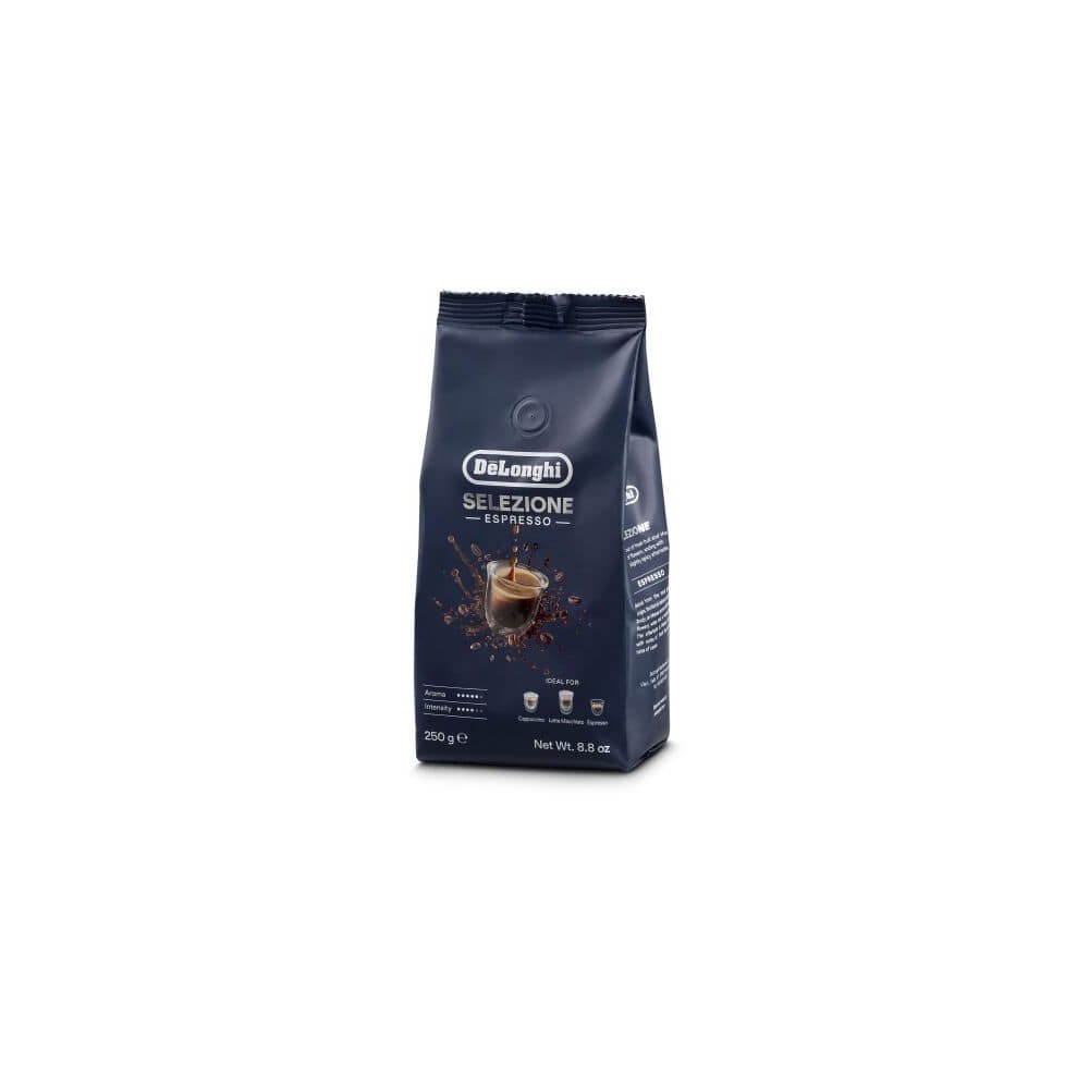 DeLonghi - Café em grão Selezione, mistura 70% Arábica e 30% Robusta, 250g - AS00000172