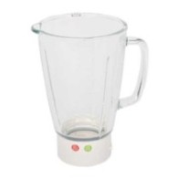 Batidora de vaso Moulinex Faciclic MS-0A11438 con jarra y asiento.