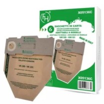 Pack de bolsas de aspiradora en caja de 6 uds adaptable modelo VK130 VK131