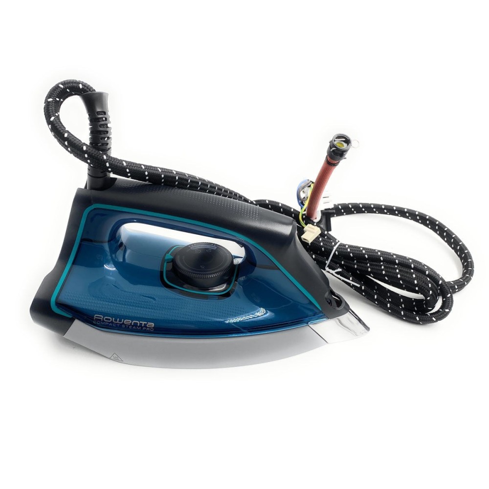 Centro de planchado Rowenta Compact Steam Pro CS-10000056 con asa de cable vapor. Centro de planchado Rowenta Compact Steam Pro CS-10000056 con asa de cable vapor.