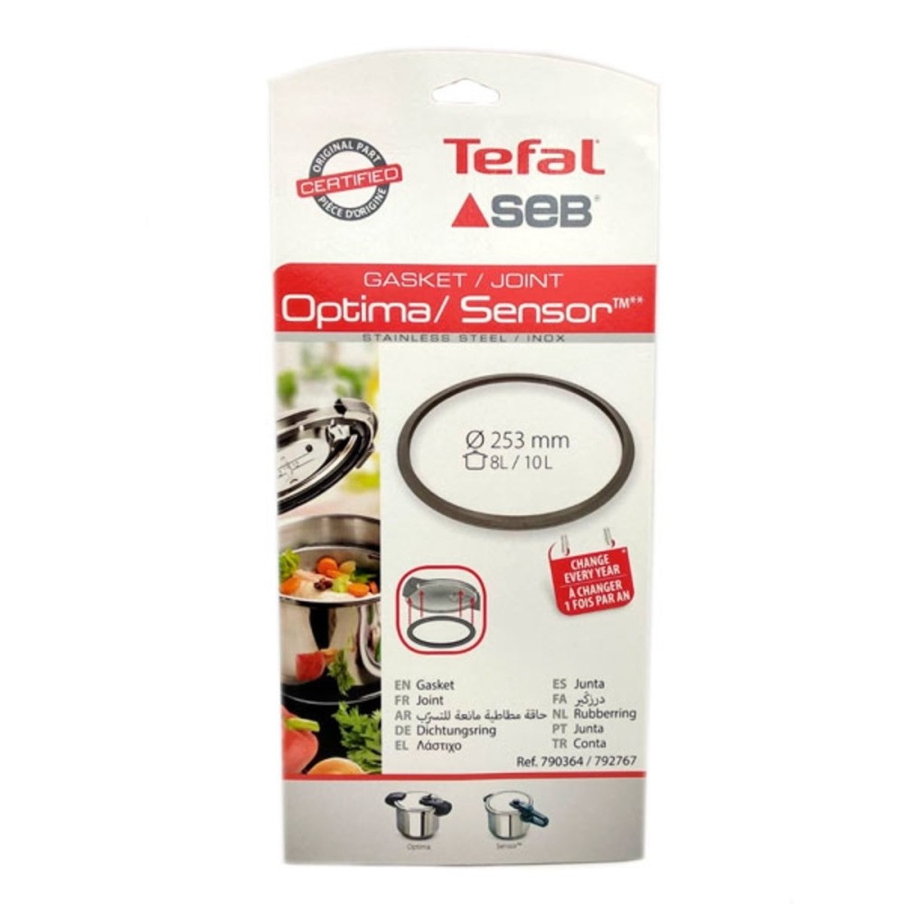 Tefal Óptima-Sensor olla de goma