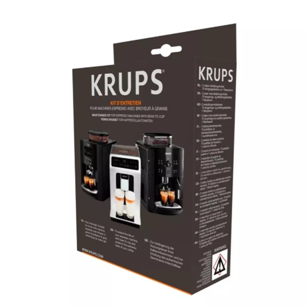 Krups XS530010 - Kit desincrustante limpiador para cafetera