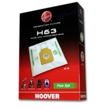 Hoover H63 - Bolsa aspirador, 4 unidades 35600536